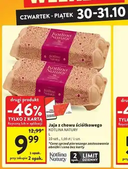 Intermarche Jaja ściółkowe kl. l Kotlina Natury oferta