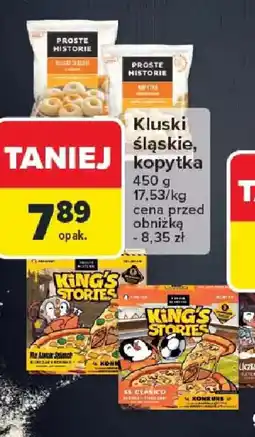 Carrefour Kluski śląskie, kopytka oferta