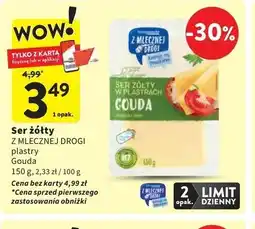 Intermarche Sery gouda Z Mlecznej Drogi oferta