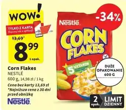Intermarche Płatki śniadaniowe Corn Flakes (Nestle) oferta