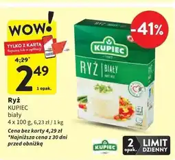 Intermarche Ryż biały długoziarnisty Kupiec oferta