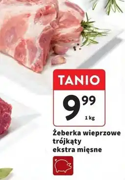 Intermarche Żeberka wieprzowe trójkąty oferta