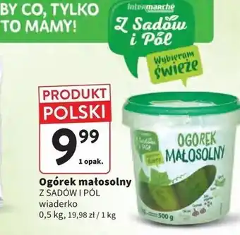 Intermarche Ogórek małosolny Z Sadów I Pól oferta