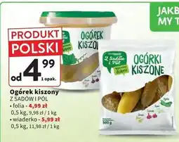 Intermarche Ogórki kiszone - wiaderko Z Sadów I Pól oferta