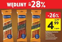 Intermarche Kabanosy serowe Tarczyński Exclusive oferta