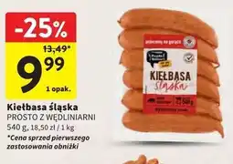 Intermarche Kiełbasa śląska Prosto Z Wędliniarni oferta