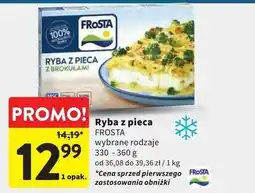 Intermarche Ryba z pieca w sosie brokułowym Frosta oferta