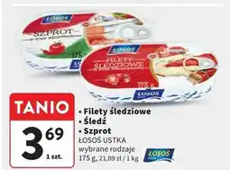 Intermarche Śledź w sosie pomidorowym Łosoś Ustka oferta