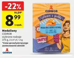 Intermarche Medaliony z serem i szynką Cedrob oferta