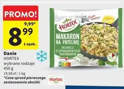 Intermarche Makaron na patelnię tagliatelle z sosem szpinakowym Hortex oferta