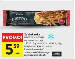 Intermarche Zapiekanka po wiejsku Iglotex Proste Historie Bistro oferta