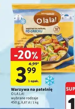 Intermarche Warzywa na patelnię po grecku O La La! oferta