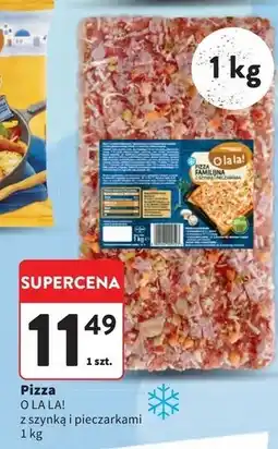 Intermarche Pizza z szynką i pieczarkami O La La! oferta