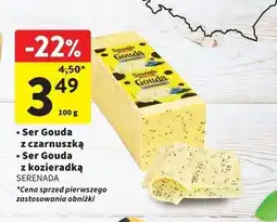 Intermarche Ser gouda z czarnuszką Serenada oferta