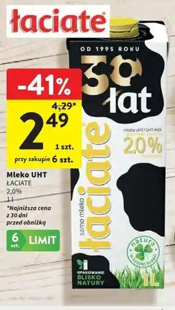 Intermarche Mleko 2% Łaciate oferta