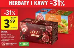 Intermarche Herbata pomegranate Teekanne Love oferta