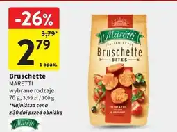 Intermarche Bruschetta pomidory z oliwką Maretti Bruschette oferta