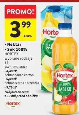 Intermarche Nektar czarna porzeczka Hortex oferta