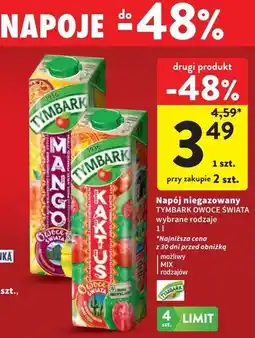 Intermarche Napój mango Tymbark Owoce Świata oferta