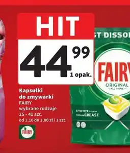 Intermarche Kapsułki do zmywarki lemon Fairy All In 1 oferta