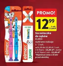 Intermarche Szczoteczka do zębów 6-12 lat Elmex oferta