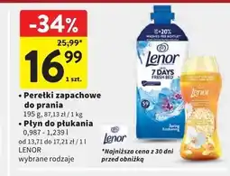 Intermarche Płyn do płukania spring awakening Lenor oferta