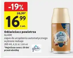Intermarche Zapas drzewo sandałowe z bali i jaśmin Glade By Brise Automatic Spray oferta