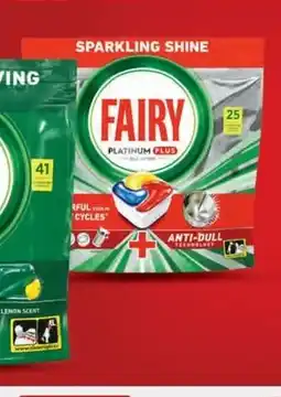 Intermarche Tabletki do zmywarek lemon Fairy Platinum Plus oferta