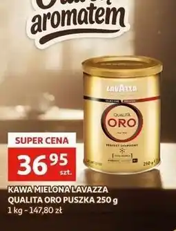Auchan Kawa - puszka Lavazza Qualita Oro oferta