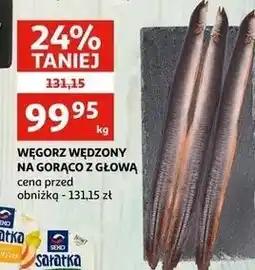 Auchan Węgorz wędzony na gorąco oferta