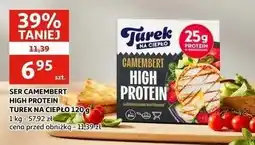 Auchan Ser camembert na ciepło high protein Turek Naturek oferta