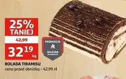 Auchan Rolada tiramisu oferta
