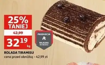 Auchan Rolada tiramisu oferta