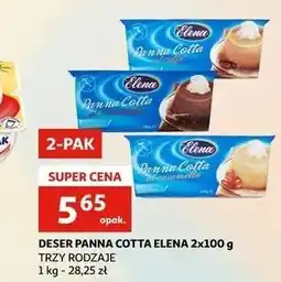 Auchan Deser panna cotta Elena oferta
