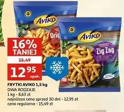 Auchan Frytki proste Aviko oferta