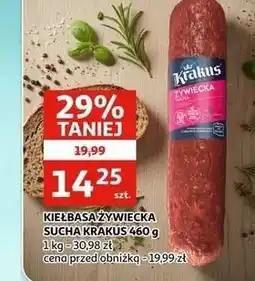 Auchan Kiełbasa żywiecka Krakus Animex oferta