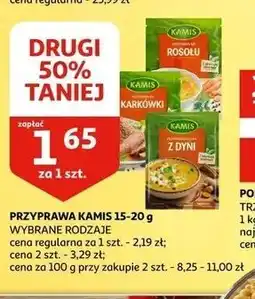Auchan Przyprawa do dań z dyni Kamis oferta