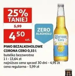 Auchan Piwo Corona Cero oferta