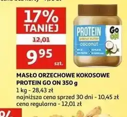Auchan Masło orzechowe z kokosem Go On! oferta
