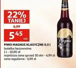 Auchan Piwo Magnus Ciemny oferta