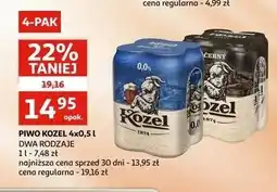 Auchan Piwo Kozel Cerny oferta