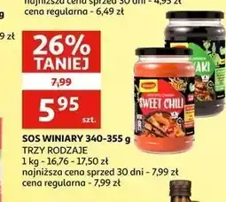 Auchan Sos sweet chili Winiary oferta