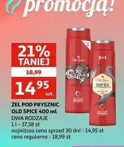 Auchan Żel pod prysznic Old Spice Wolfthorn oferta