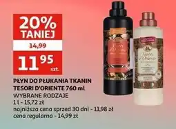 Auchan Płyn do płukania japoński rytuał Tesori D'oriente oferta