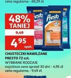 Auchan Ściereczki do różnych powierzchni Presto Clean oferta