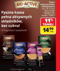 Carrefour Kawa rozpuszczalna funkcjonalna BIG-ACTIVE oferta