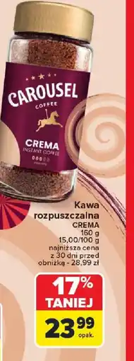 Carrefour Kawa rozpuszczalna CAROUSEL COFFEE oferta