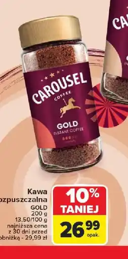 Carrefour Kawa rozpuszczalna Carousel oferta