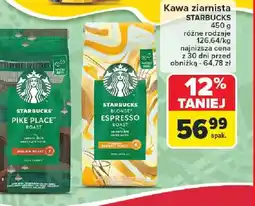 Carrefour Kawa ziarnista STARBUCKS oferta