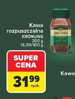 Carrefour Kawa rozpuszczalna Jacobs Krönung oferta